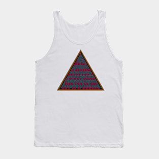 Pyramid of perspective Tank Top